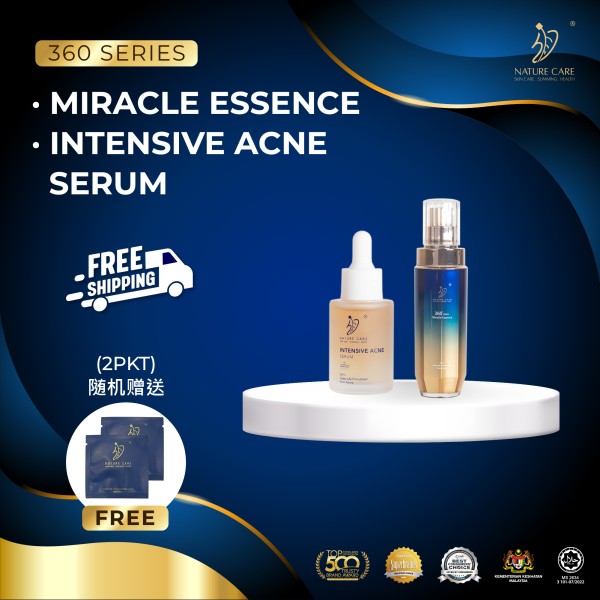 Intensive Acne Serum + 360° Miracle Essence 