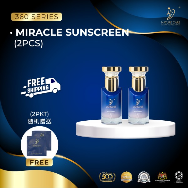 360° Miracle Sunscreen 2 Bottle