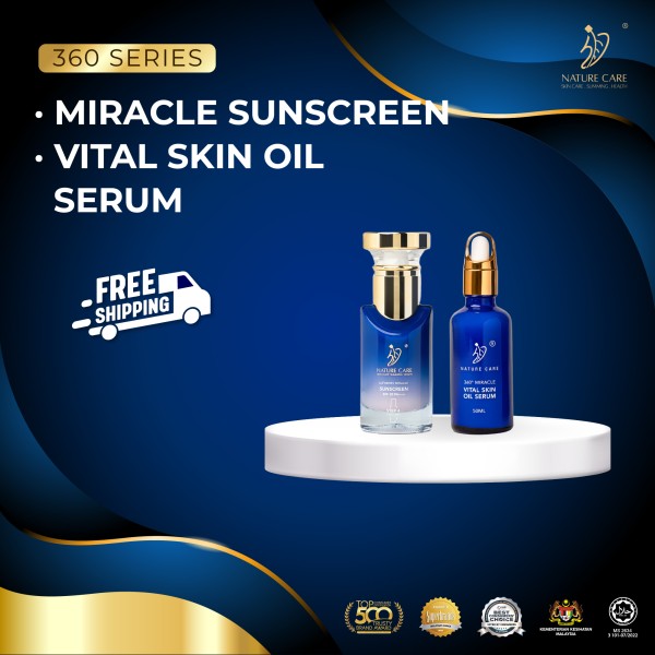 Oil Serum + Sunscreen