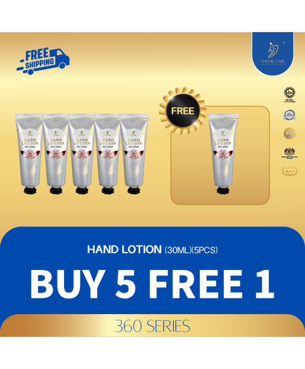 HAND LOTION BUY 5 FREE 1