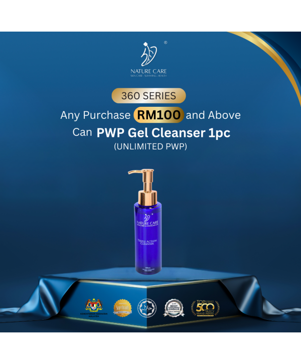 BUY RM100 & ABOVE, UNLIMITED PWP GEL CLEANSER