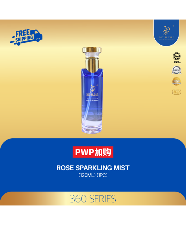 PWP RM69 (ROSE SPARKLING MIST 120ML 1PC)