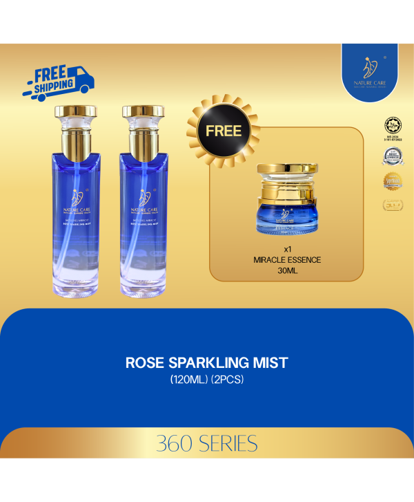 (2) NATURE CARE 7周年大优惠｜限时抢购 2Pc Rose Mist Free Essence